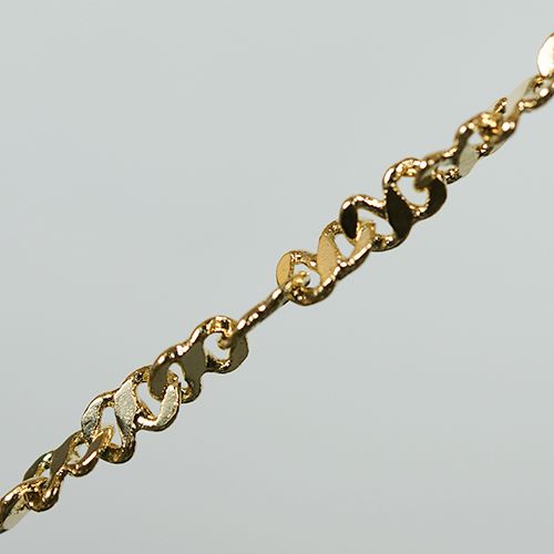 真鍮チェーン BS-571 1m ゴールド ロジウム シルバー アンティーク 古美 メッキ 真鍮 金 生地 メッキなし 鎖 ハンドメイド N-818