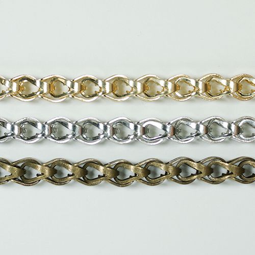 真鍮チェーン BS-705-L 1m ゴールド ロジウム シルバー アンティーク 古美 メッキ 生地 メッキなし 真鍮 金 鎖 ハンドメイド