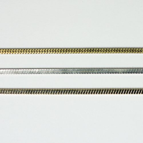 真鍮チェーン BS-737 1m ゴールド ロジウム シルバー アンティーク 古美 メッキ 真鍮 金 生地 メッキなし 鎖 ハンドメイド N-1208