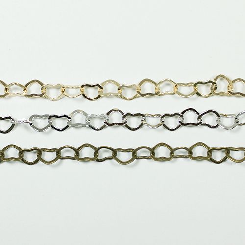 真鍮チェーン BS-762 1m ゴールド ロジウム シルバー アンティーク 古美 メッキ 生地 メッキなし 真鍮 金 鎖 ハンドメイド