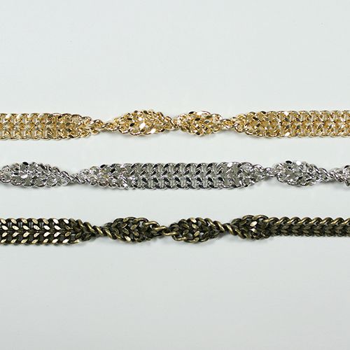 真鍮チェーン BS-915 1m ゴールド ロジウム シルバー アンティーク 古美 メッキ 生地 メッキなし 真鍮 金 鎖 ハンドメイド