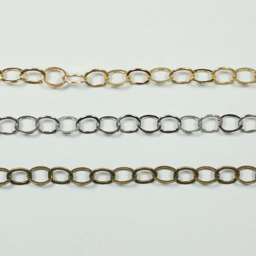 真鍮チェーン BS-922 1m ゴールド ロジウム シルバー アンティーク 古美 メッキ 真鍮 金 鎖 ハンドメイド