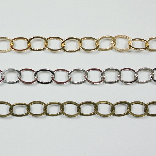 真鍮チェーン BS-923 1m ゴールド ロジウム シルバー アンティーク 古美 メッキ 真鍮 金 鎖 ハンドメイド