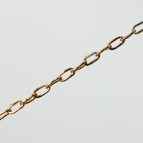 小豆 チェーン 線径0.2mm ロー付け 小判 1m単位 220S BS-927 PC-101