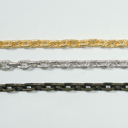真鍮チェーン BS-933 1m ゴールド ロジウム シルバー アンティーク 古美 メッキ 真鍮 金 鎖 ハンドメイド