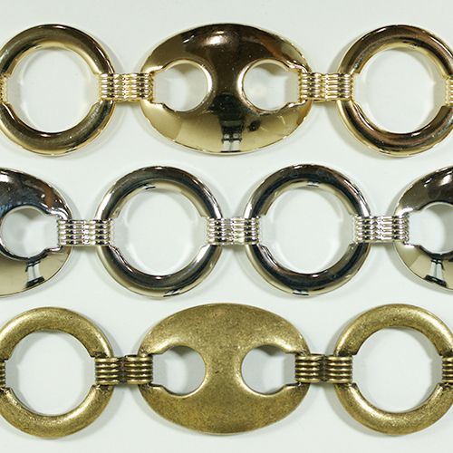 真鍮チェーン B-849 1m ゴールド ロジウム シルバー アンティーク 古美 メッキ 真鍮 金 生地 メッキなし 鎖 ハンドメイド