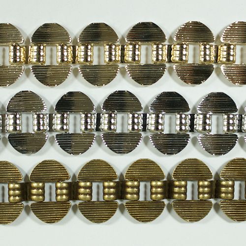 真鍮チェーン B-965 1m ゴールド ロジウム シルバー アンティーク 古美 メッキ 真鍮 金 鎖 ハンドメイド 3