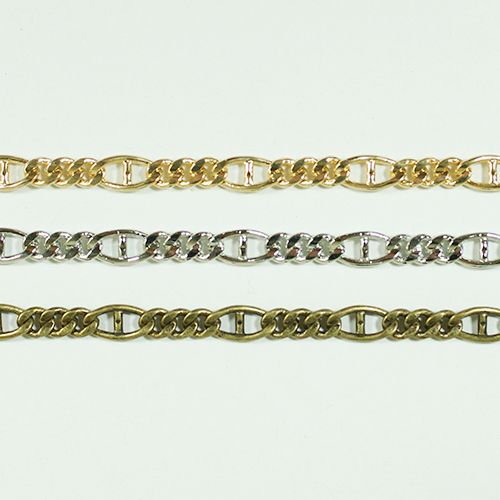 真鍮チェーン B-984 1m ゴールド ロジウム シルバー アンティーク 古美 メッキ 生地 メッキなし 真鍮 金 鎖 ハンドメイド N-510
