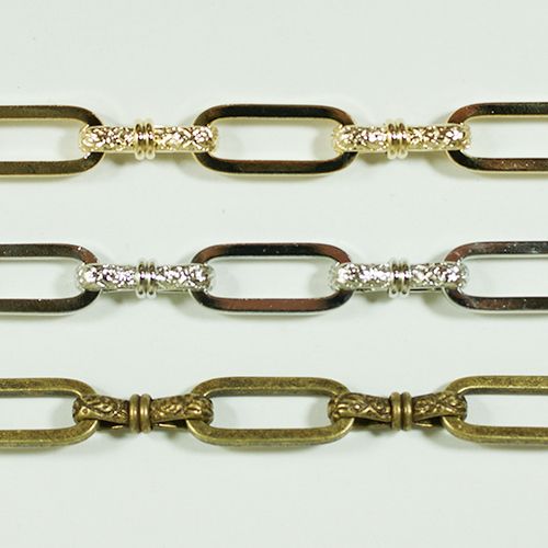 真鍮チェーン B-987 1m ゴールド ロジウム シルバー アンティーク 古美 メッキ 真鍮 金 生地 メッキなし 鎖 ハンドメイド