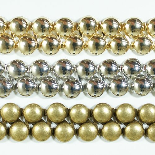 真鍮チェーン B-990 1m ゴールド ロジウム シルバー アンティーク 古美 メッキ 真鍮 金 生地 メッキなし 鎖 ハンドメイド