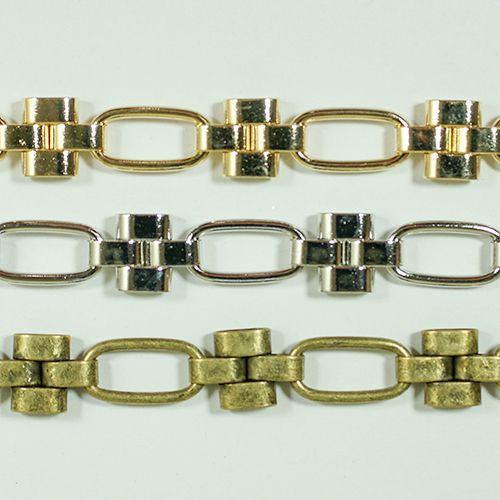 真鍮チェーン B-1049 1m ゴールド ロジウム シルバー アンティーク 古美 メッキ 真鍮 金 生地 メッキなし 鎖 ハンドメイド