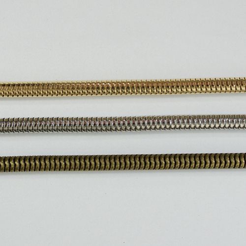 スネークチェーン 4.2mm 1m単位 B-1112 ゴールド ロジウム アンティークゴールド
