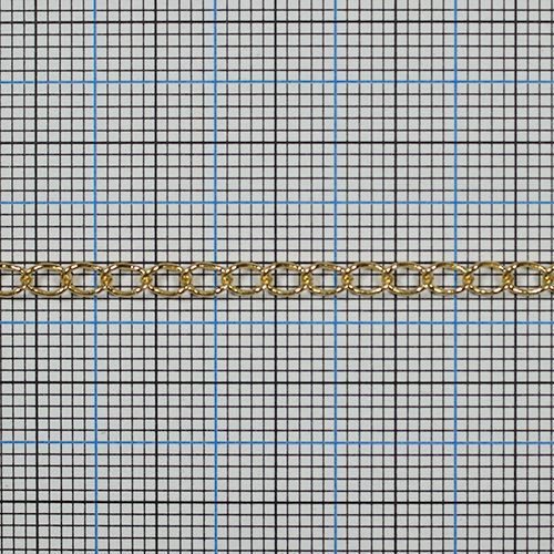 喜平チェーン 荒目 1m 線径0.5mm ロー付け 真鍮製 (BS-120 N-101 150SB)