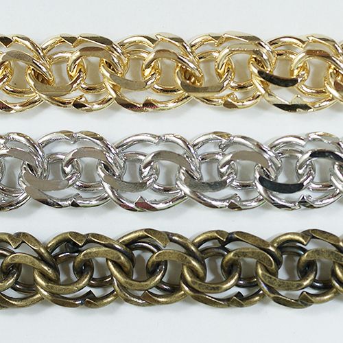 真鍮チェーン BS-237 1m ゴールド ロジウム シルバー アンティーク 古美 メッキ 生地 メッキなし 真鍮 金 鎖 ハンドメイド