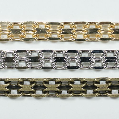 真鍮チェーン BS-276 1m ゴールド ロジウム シルバー アンティーク 古美 メッキ 生地 メッキなし 真鍮 金 鎖 ハンドメイド