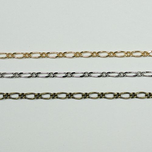 真鍮チェーン BS-290 1m ゴールド ロジウム シルバー アンティーク 古美 メッキ 生地 メッキなし 真鍮 金 鎖 ハンドメイド N-715