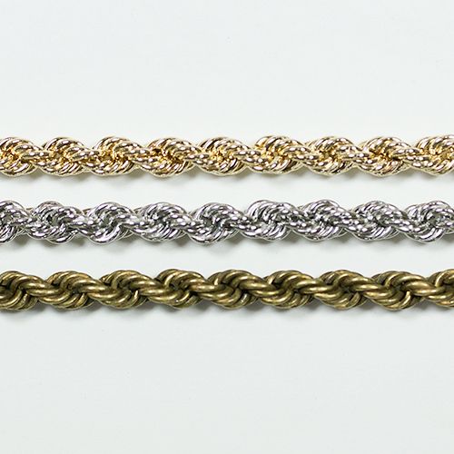 真鍮チェーン BS-303 1m ゴールド ロジウム シルバー アンティーク 古美 メッキ 生地 メッキなし 真鍮 金 鎖 ハンドメイド