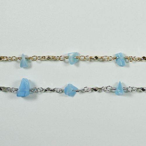 真鍮チェーン BS-418-LB 1m ゴールド ロジウム シルバー アンティーク 古美 メッキ 生地 メッキなし 真鍮 金 鎖 ハンドメイド