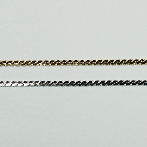 真鍮チェーン BS-528 1m ゴールド ロジウム シルバー アンティーク 古美 メッキ 真鍮 金 生地 メッキなし 鎖 ハンドメイド N-1106