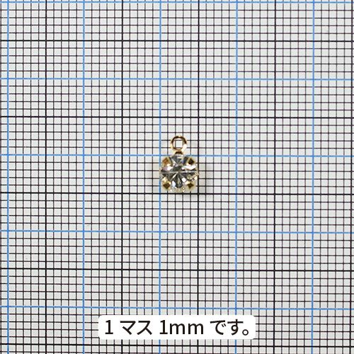 HML-41/5MM CRY 20個 ラインストーン パーツ クリスタル