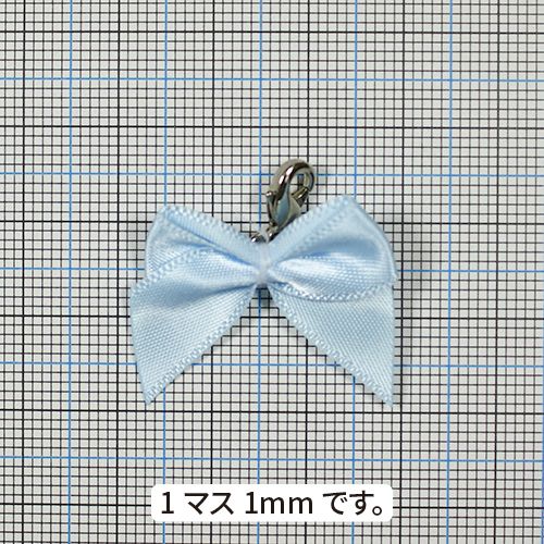 CD-1030 リボンチャーム ブルー