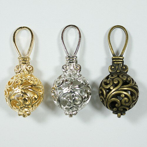 チャーム CP-186 1個 すかし アクセサリー パーツ ペンダント 中空 アンティーク ビンテージ テーブル..