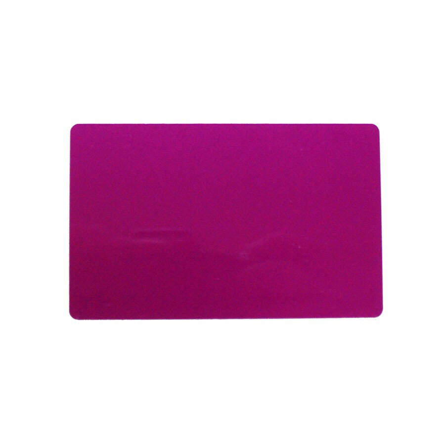 アルミニウムカード 86x54mm ピンク 