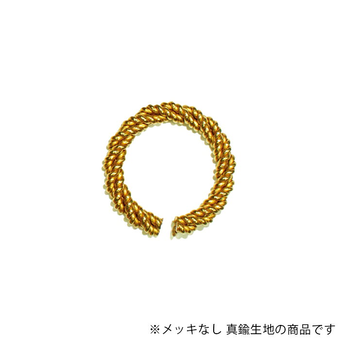 メッキ加工がされていない真鍮生地パーツです。 サイズ：約Φ30.0×幅4.5mm