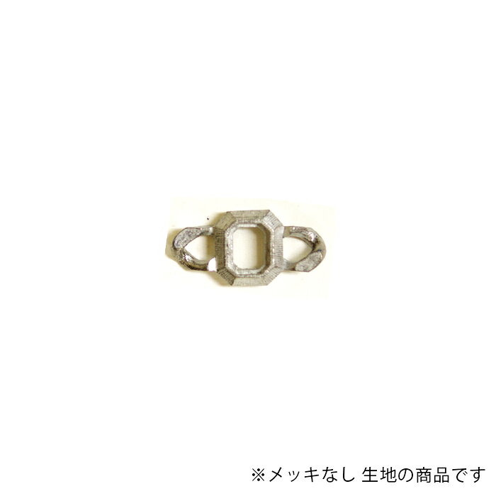 キャストパーツです。 ハンドメイドアクセサリーのパーツとしてお使いいただけます。 サイズ：約15×30mm ※「素地(生地)」とは、メッキなどの表面加工をする前の、素材そのままの状態です。