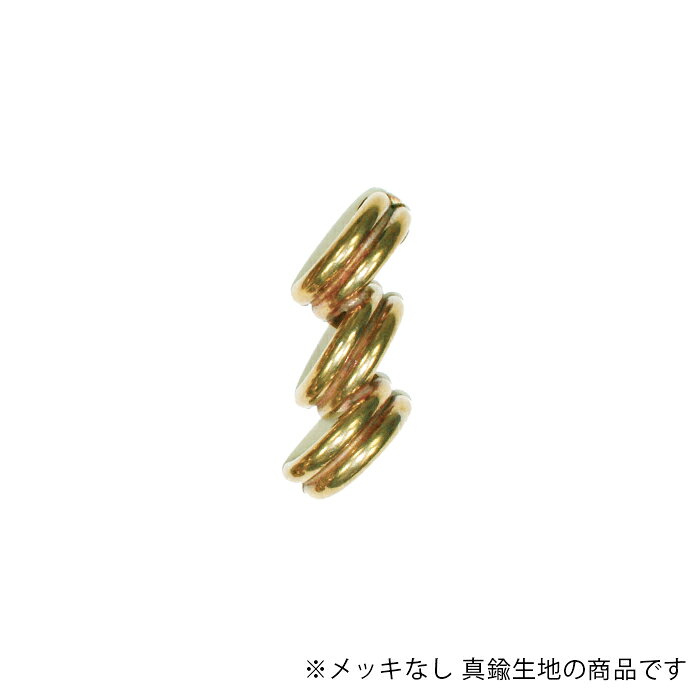 メッキ加工がされていない真鍮生地パーツです。 サイズ：約44×16×厚み10.5mm
