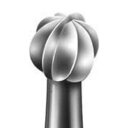 Busch ブッシュ スチールバー No.1 ラウンド 0.9mm 6本入