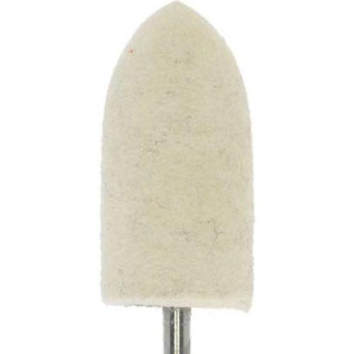 フェリッシュ FERISSH フェルト 砲弾 2.35φ軸 S 12個 フェルト軸付き