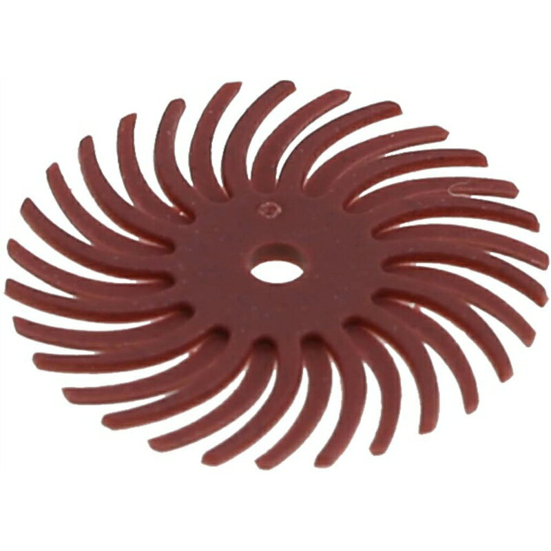 LC ラジアルセラミックブラシφ25 #220 赤色 12入 ディスクブラシ