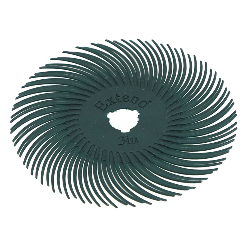 LC ラジアルセラミックブラシ φ75　#80　緑色 ディスクブラシ