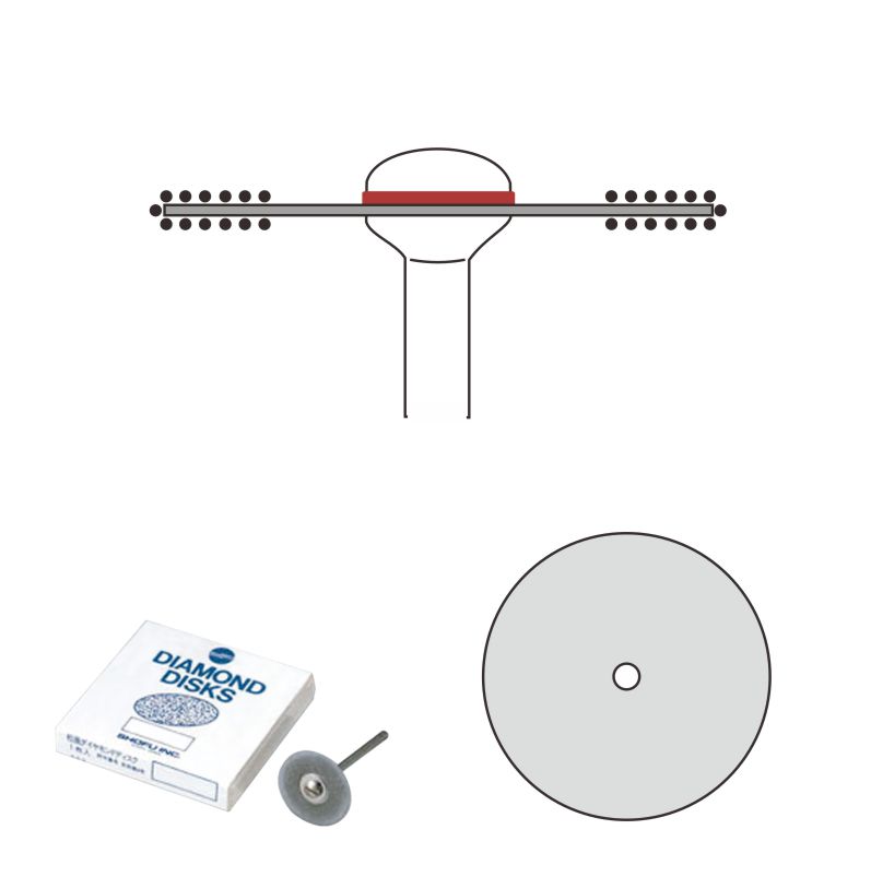 松風 ダイヤモンドディスク 61TD ダイヤモンドバー ダイヤディスク ダイヤホイール