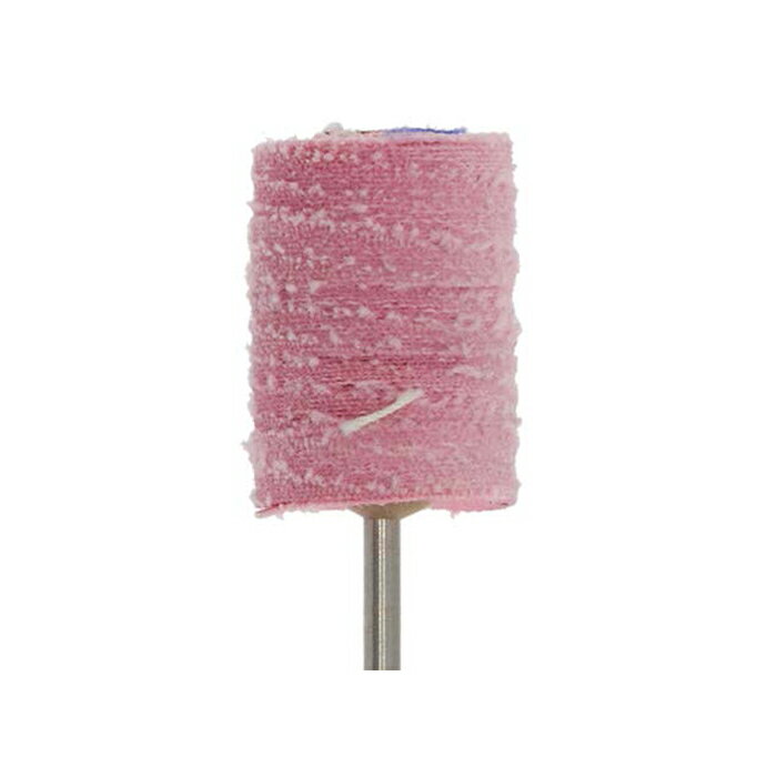 軸付ピンク 15 φx25厚 豆バフ 軸付き豆バフ