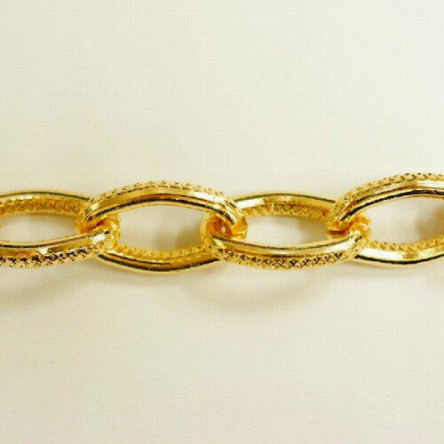 アルミチェーン AL-180 1m ゴールド ロジウム シルバー アンティーク 古美 メッキ アルミニウム アルマイト 金 鎖 ハンドメイド