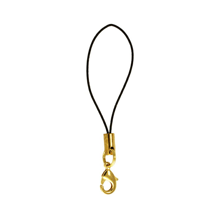 ストラップ金具 高級紐使用 二重カン フック STP-7 ゴールド 100本 大口パック 二重リング 二コイル 携..