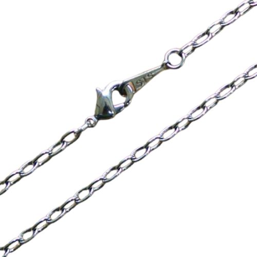 ステンレスネックレス 荒目 小判 小豆チェーン SL/260SB 40cm 12本セット メンズ レディース ユニセックス