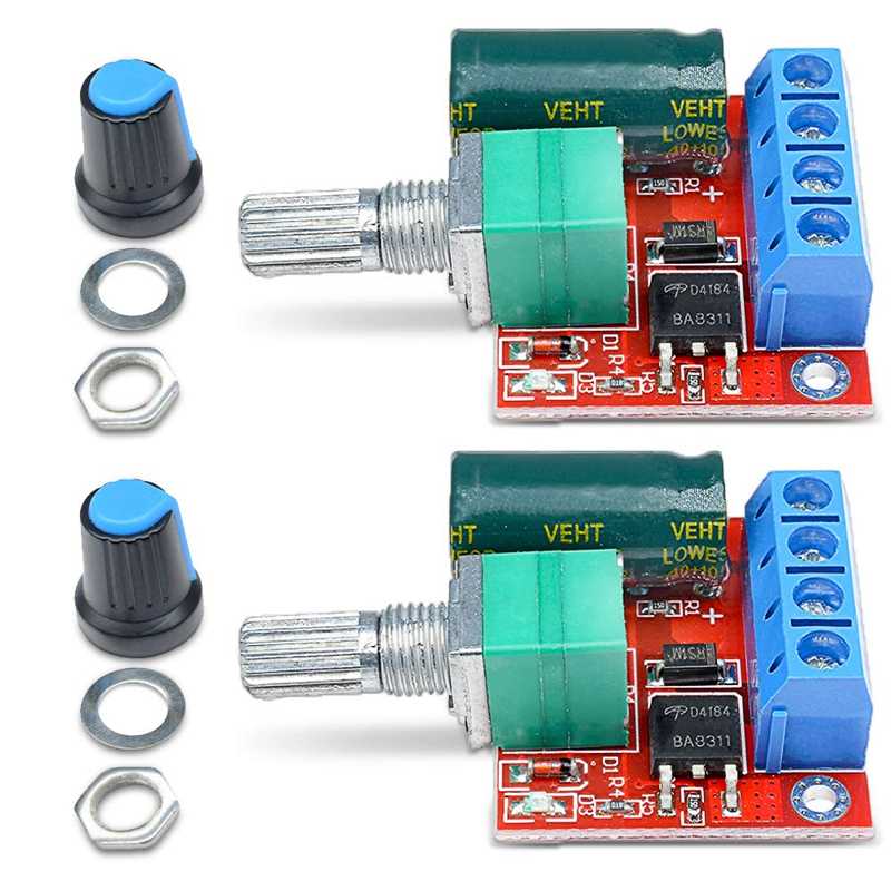 Aideepen 2 PWM ȥ 5A DC4.5V-35V DC ⡼ ȥ20kHz⡼ԡɥȥ顼ԡɥȥ顼åLEDĴ ŰDC4.5V 5V 6V 12V 24V ...(PWM)