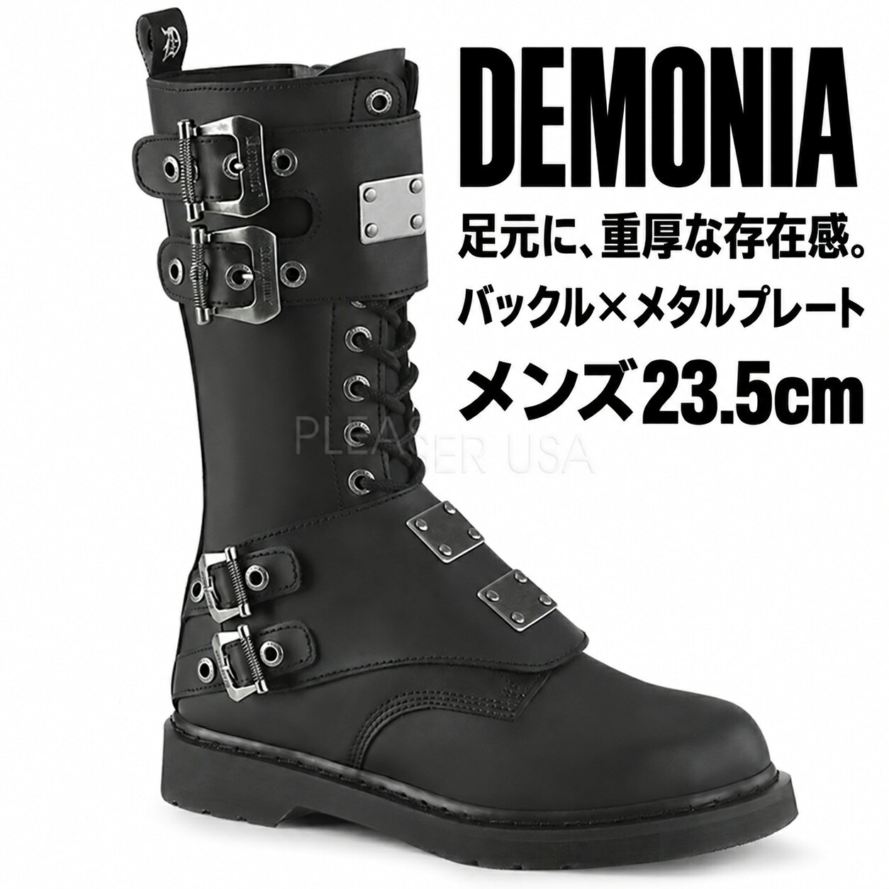 楽天市場】コンバットブーツ（タイプ（ストラップ）バックストラップ