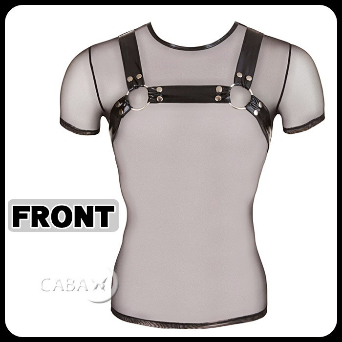 メール便可 ゆうパケット対応 コンビニ後払い Np後払い 対応 即納 送料無料 メンズ ボディスーツ ハーネスtシャツ メンズファッション ゴシック セクシー モード ライブ シースルー ダンス 大きいサイズ メンズインナー パンク メッシュ ナイトウエア V系 受注生産品 衣装