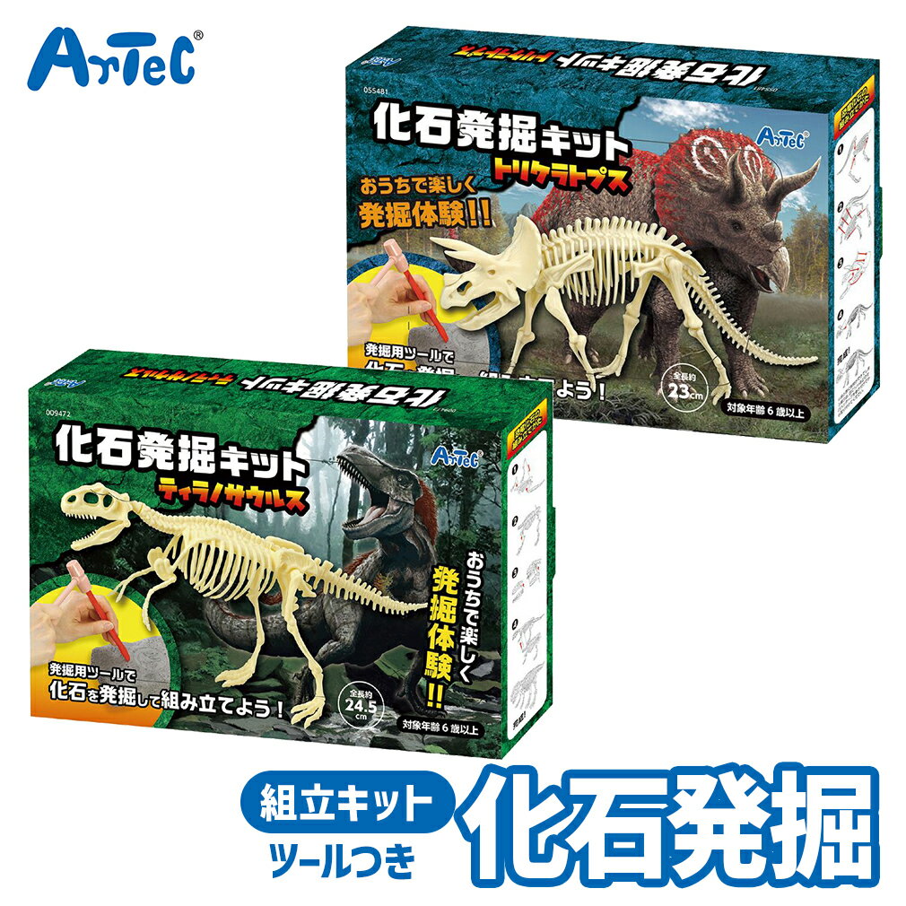 恐竜 グッズ 化石 発掘キット 学習 おもちゃ アーテック Artec 知育玩具 子供用 ユニセックス 男の子 ..