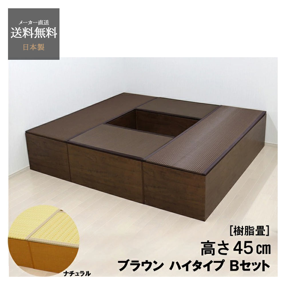 ユニット畳セットPP樹脂ハイタイプ