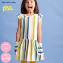 tea colection ティコレクション ノースリーブ ストライプ ワンピース ギフトにおすすめ キッズ ベビー ブランド 女の子 誕生日 ハーフバースデー...