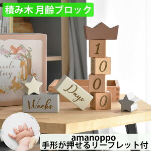 天然木 月齢積み木ブロック amanoppo あまのっぽ coccole story ベビー 月齢フォト マタニティフォト 手形 知育玩具 記念写真 木製 コッコレストーリー SNS映え アニバーサリー