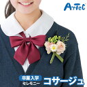 コサージュ 記念日 ピンク フラワー 花 イベント 卒業式 卒園式 入社式 入学式 入園式 女性 式典 結婚式 安全ピン 飾り おしゃれ パーティー キレイ【コ...