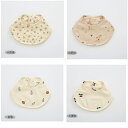 ナチュラル 丸スタイ よだれかけ 綿 新生児 赤ちゃん用 ベビー用品 お食事 シンプル 丸スタイ スナップボタン サイズ調整 ビブ よだれかけ スタイ チェリー...