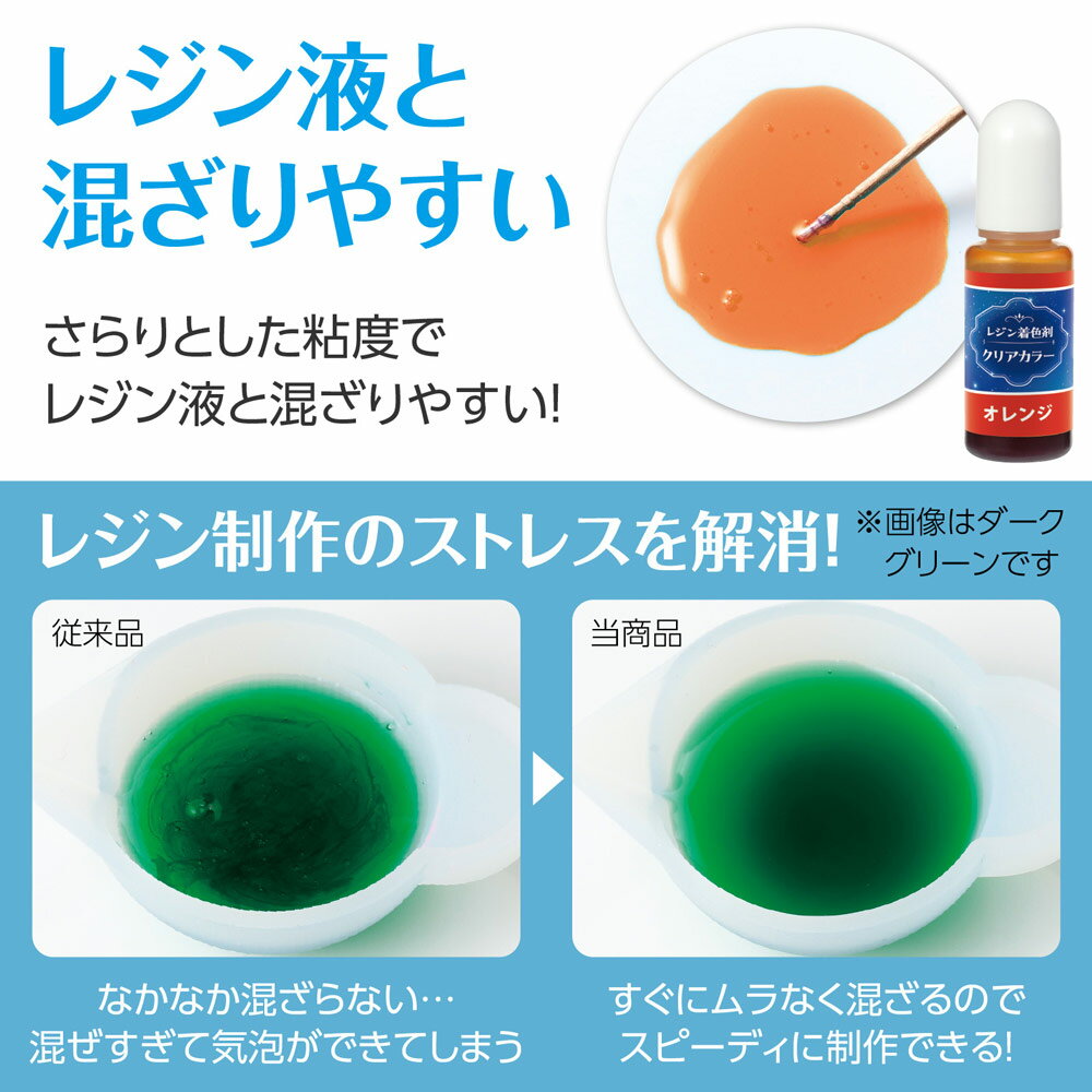 �쥸���忧�� artec Ʃ���� 10ml ����� ���䤫 ��Ǵ�� ������ ���������꡼ �쥸�󥯥�ե� �����ۥ���� ���λ� ������ �ΰ��� ����եȥ��å� �������� ���ꥭ�å� UV�쥸���б��ڥ쥸���忧�ޡ�