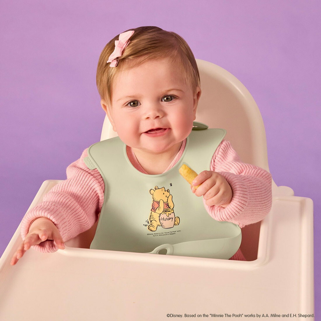 ディズニー シリコンビブ 食事エプロン bbox ビーボックス よだれかけ 男の子 女の子 バンビ プーさん ..